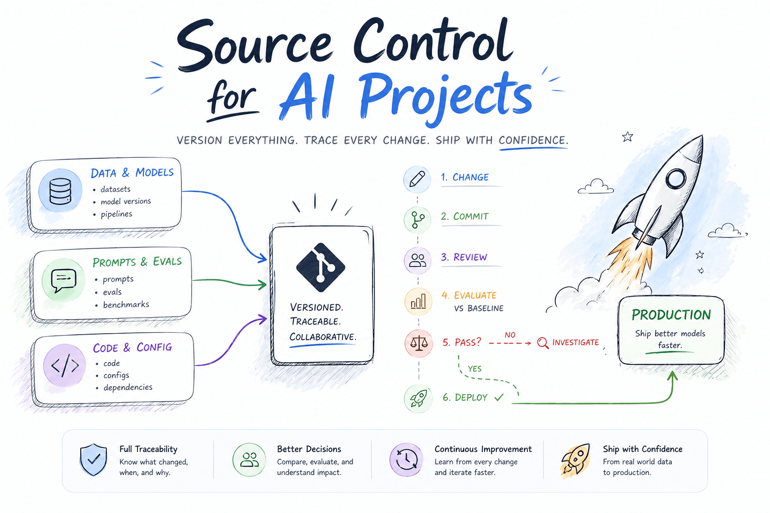 From MVP to Production ( Part 2 ): Version Control for AI Systems