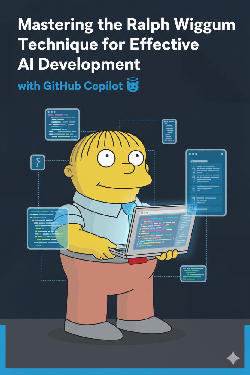 Mastering the Ralph Wiggum Technique for Effective AI Development with GitHub Copilot